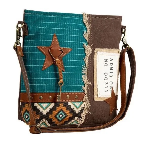 Myra Bag Handbags - MYRA BAG Star Pacer Shoulder Bag